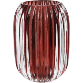Kaemingk Glass Tealight Holder Brick 13cm (86.5695)