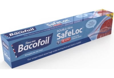 Baco Safe Loc Food & Freezer Bags Medium (6780055)