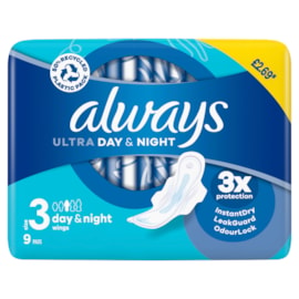 Always Ultra Day Wings 9's * 2.69