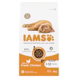Iams Advanced Nutrition Kitten - Fresh Chicken 2Kg Iams Advanced Nutrition Kitten - Fresh Chicken 2Kg