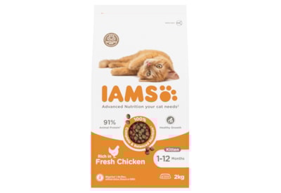Iams Advanced Nutrition Kitten - Fresh Chicken 2Kg Iams Advanced Nutrition Kitten - Fresh Chicken 2Kg