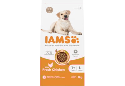 Iams Advanced Nutrition Large Breed Adult Dog Food With Fresh Chicken  2Kg