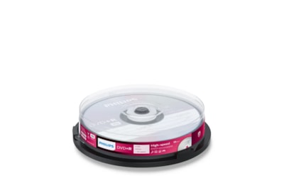 Philips 10 Disc Recordable Dvd+r Spindle Philips 10 Disc Recordable Dvd+r Spindle