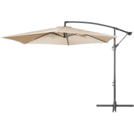 Lifetime Garden Hanging Umbrella Taupe 3m Lifetime Garden Hanging Umbrella Taupe 3m