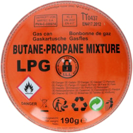 Butane/propane Gas Can 190g (79105)