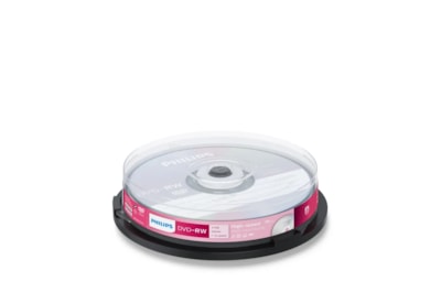 Philips 10 Disc Recordable Dvd Rw- Spindle Philips 10 Disc Recordable Dvd Rw- Spindle