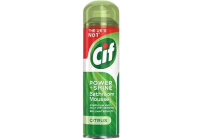 Cif Bathroom Mousse Citrus 500ml Cif Bathroom Mousse Citrus 500ml