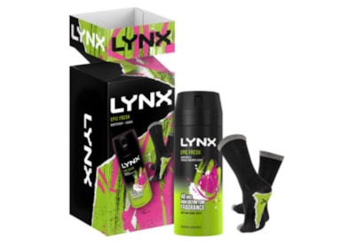 Lynx Epic Fresh Body Spray & Socks Gift Set (C007518)