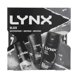 Lynx Black Trio Gift Set (C007513)