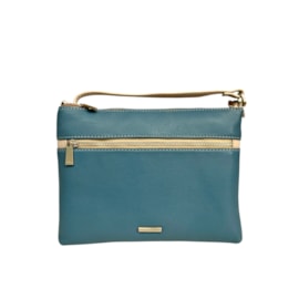 Nova Leather E/w X-body Blue/dove Grey