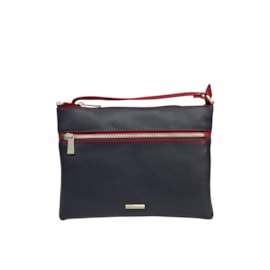 Nova Cross Body Bag Navy/Claret