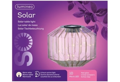 Solar Table Light Glass (897857)