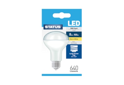 Status 8w Led E27 R80 Warm White Bulb Status 8w Led E27 R80 Warm White Bulb