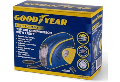 Goodyear 12v 100psi Air Compressor (900016)