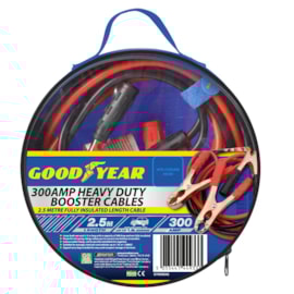 Goodyear 2.5M 300Amp Hd Booster Cables