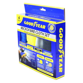 Goodyear 4 Piece Microfibre Cloth Set (904005)