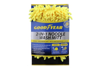 Goodyear 2 In 1 Noodle Car Wash Mitt Goodyear 2 In 1 Noodle Car Wash Mitt