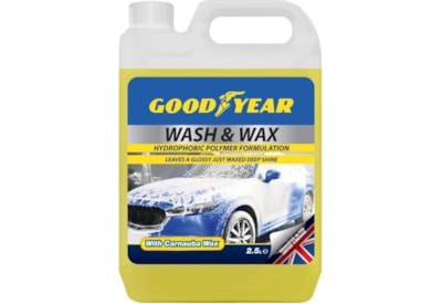 Goodyear Wash & Wax 2.5ltr (905250)