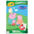 Crayola Peppa Pig Giant Colouring Pages With Stickers (919688.224)