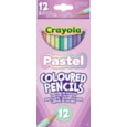 Crayola 12 Pastel Coloured Pencils (931356.012)