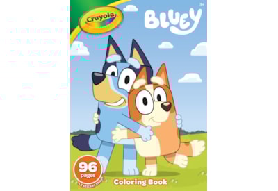 Crayola 96pg Bluey Colouring Book Crayola 96pg Bluey Colouring Book