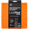 Sharples Lickimat Buddy Treat Creating Mat Orange 20cm (548180)