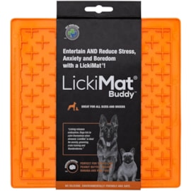 Sharples Lickimat Buddy Treat Creating Mat Orange 20cm (548180)
