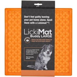 Sharples Lickimat Buddy Treat Mat Orange 28cm (548167)