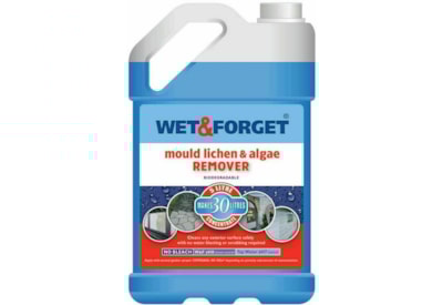 Wet & Forget Mould Lichen & Algae Remover 5l Wet & Forget Mould Lichen & Algae Remover 5l