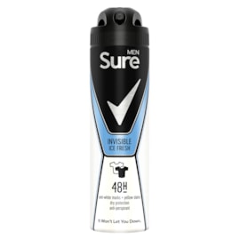 Sure For Men A/p Invisible Ice 150ml (96433)