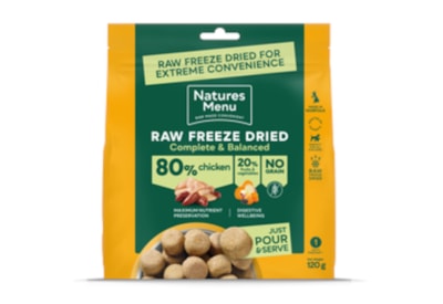 Natures Menu Freeze Dried Chicken 120g Natures Menu Freeze Dried Chicken 120g