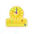 NumberLine Clock™ Sensory Bubble Popper