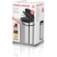 Morphy Richards Chroma Sensor Bin S/steel 42lt Morphy Richards Chroma Sensor Bin S/steel 42lt