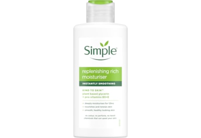Simple Replenishing Rich Moistuiser 125Ml Simple Replenishing Rich Moistuiser 125Ml