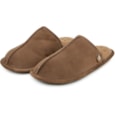 Totes Isotoner Mens Real Suede Mule Tan Size11 (99373TAN11)