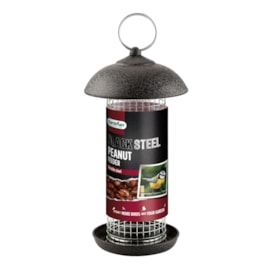 Gardman Black Steel Peanut Feeder Gardman Black Steel Peanut Feeder