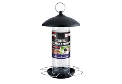 Gardman Black Steel Suet Treat & Mealworm Feeder Gardman Black Steel Suet Treat & Mealworm Feeder