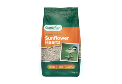 Gardman Sunflower Hearts 2Kg Gardman Sunflower Hearts 2Kg