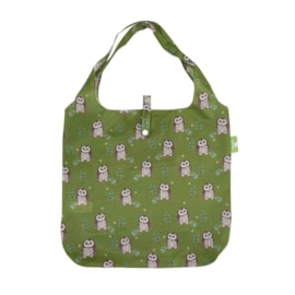 Eco Chic Green Tawny Owl Shopper