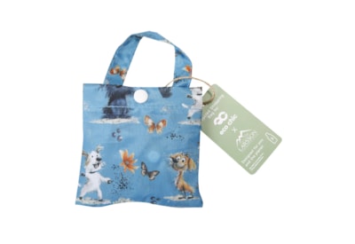 Eco Chic Blue Whimsy Dogs Shopper Eco Chic Blue Whimsy Dogs Shopper