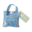 Eco Chic Blue Whimsy Dogs Shopper