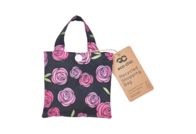 Eco Chic Black Mackintosh Rose Shopper Eco Chic Black Mackintosh Rose Shopper