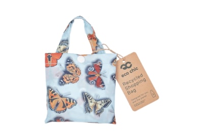 Eco Chic Blue Wild Butterflies Shopper Eco Chic Blue Wild Butterflies Shopper