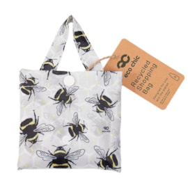Eco Chic Grey Bumble Bee Shopper (A42GY)