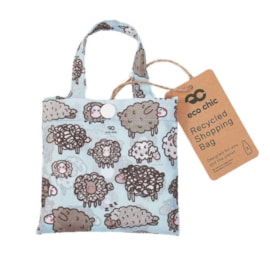 Eco Chic Blue Cute Sheep Shopper Eco Chic Blue Cute Sheep Shopper