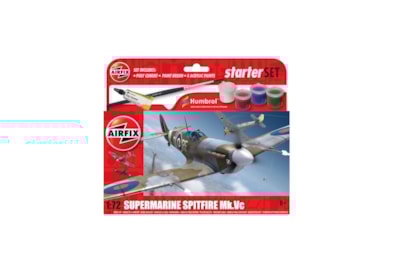 Airfix Starter Set - Supermarine Spitfire Mkvc Airfix Starter Set - Supermarine Spitfire Mkvc