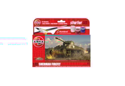 Airfix Starter Set - Sherman Firefly Model Airfix Starter Set - Sherman Firefly Model