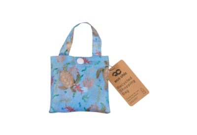 Eco Chic Blue Sea Turtles Shopper