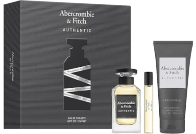 Abercrombie & Fitch Authentic Man Edt-S 100Ml+15Ml+Hbw200Ml