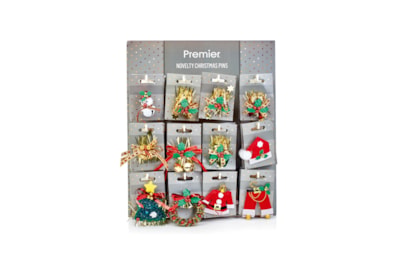 Premier Christmas Pins Asstd Premier Christmas Pins Asstd